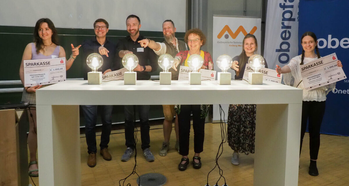 Gewinner des Ideenwettbewerbs Opf.rocks ausgezeichnet