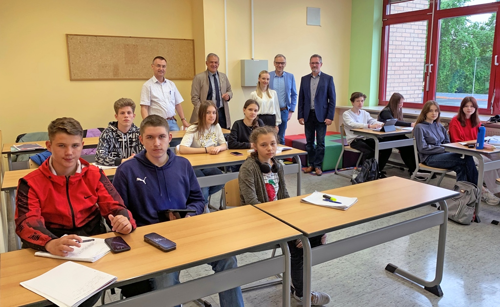 Ukrainische Willkommensklasse an der Realschule in Waldsassen