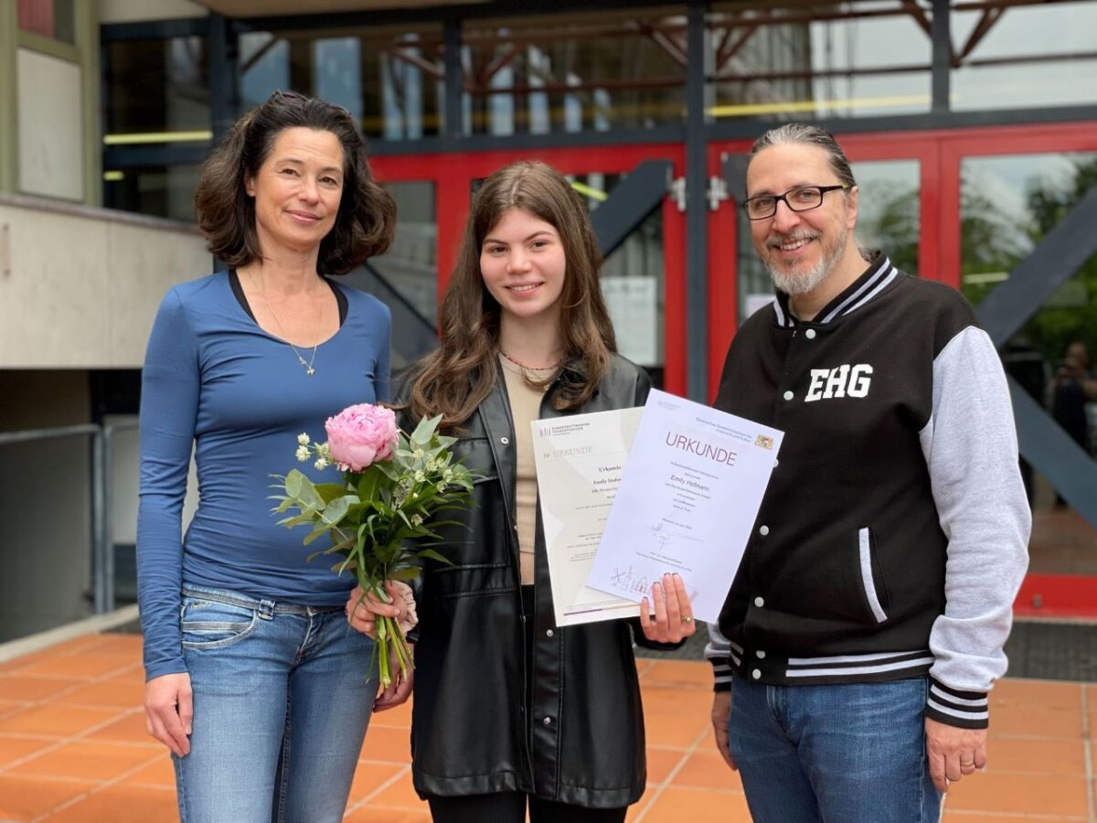 Zweiter Platz im Bundesfremdsprachenwettbewerb für’s Elly