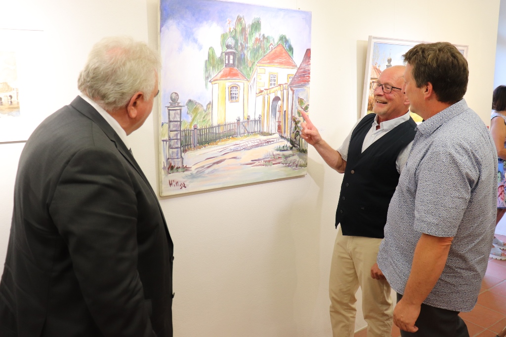 „Mein Lebenswerk“: Hinrichsmeyer-Ausstellung in Tirschenreuth