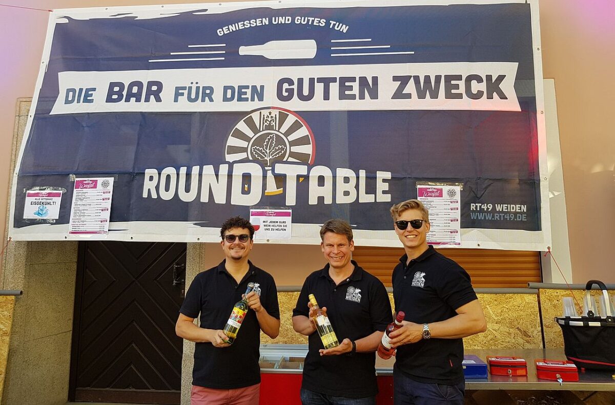 Gerne ein Glaserl extra für den guten Zweck
