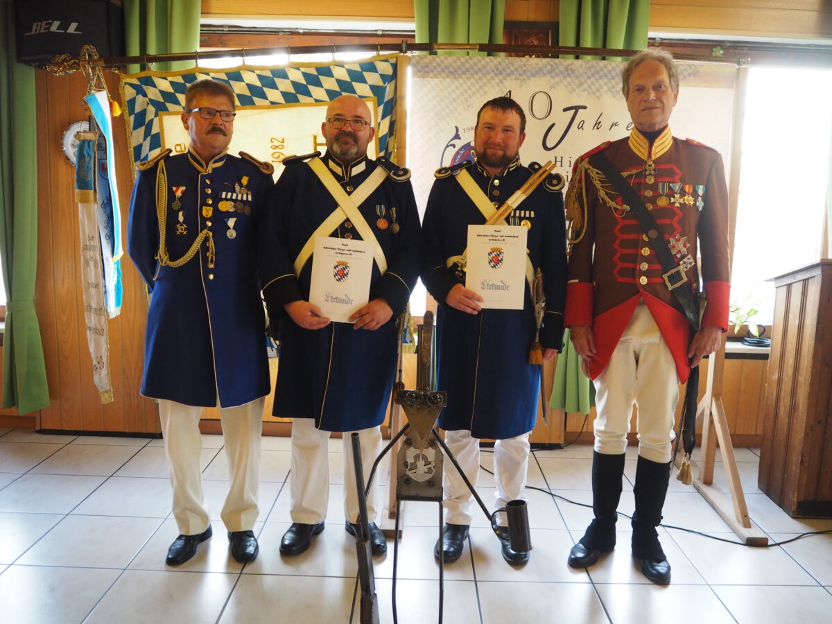 Bürgerwehr Neustadt feiert 40 Jahre