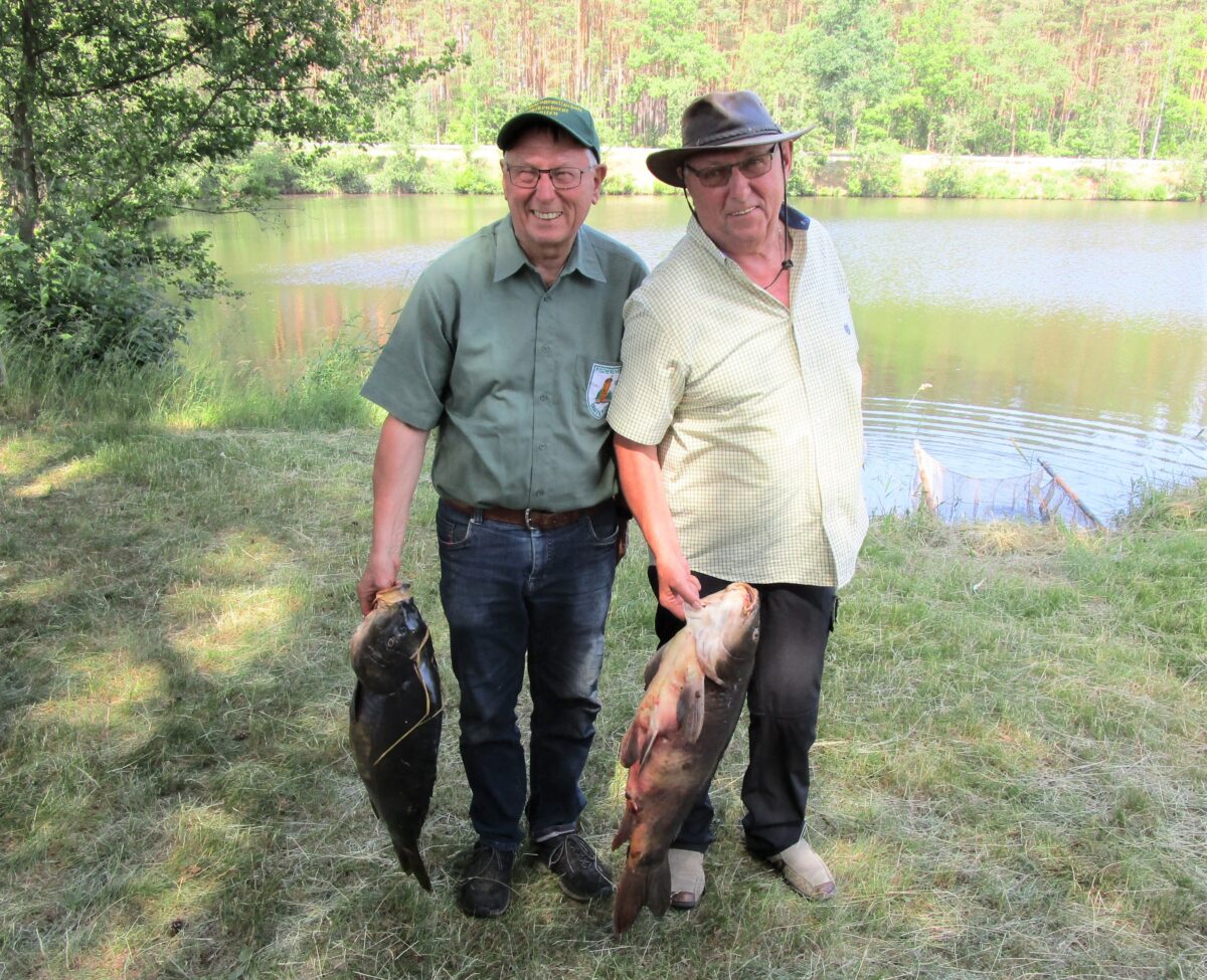 Königsfischen des Fischervereins: Brüder ringen um den Titel