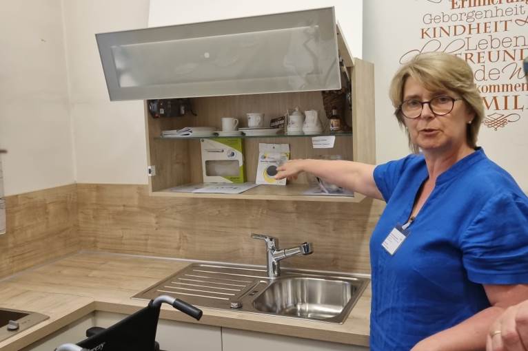 Frauen-Union informiert sich über barrierefreies Wohnen