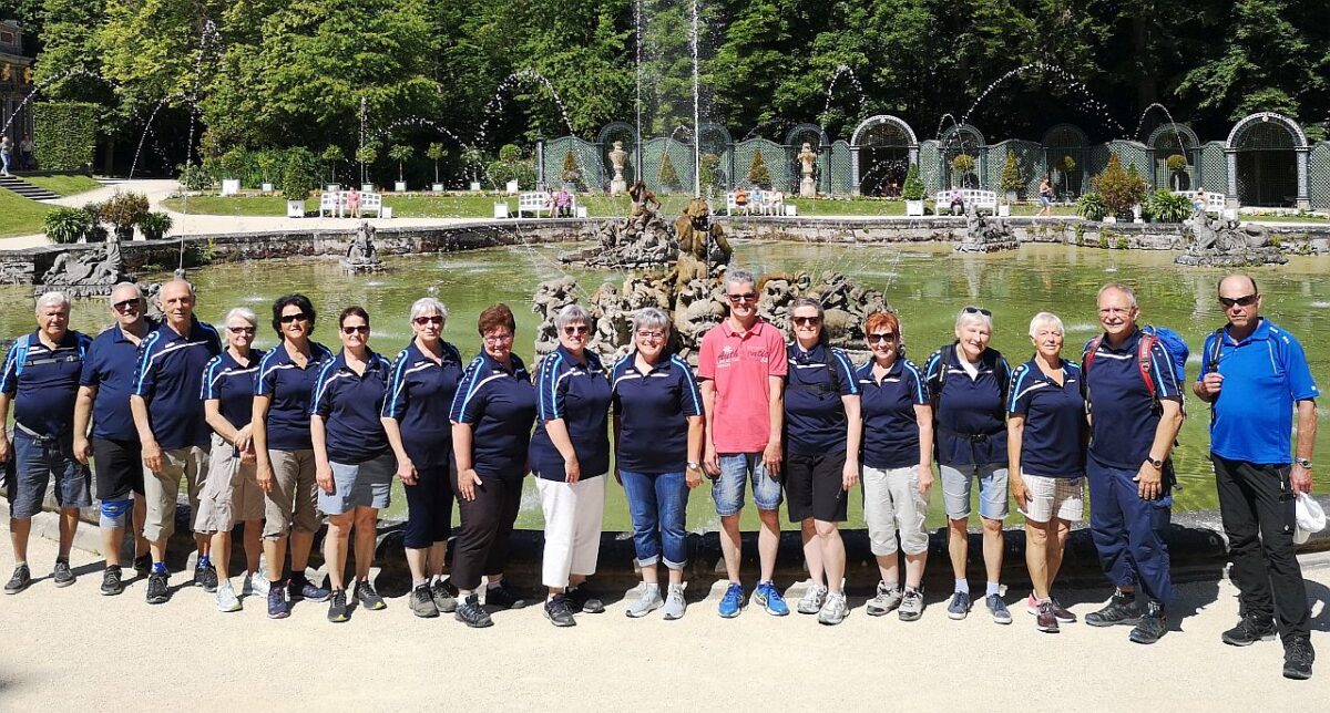 Die TSV-Walker unterwegs ins Blaue