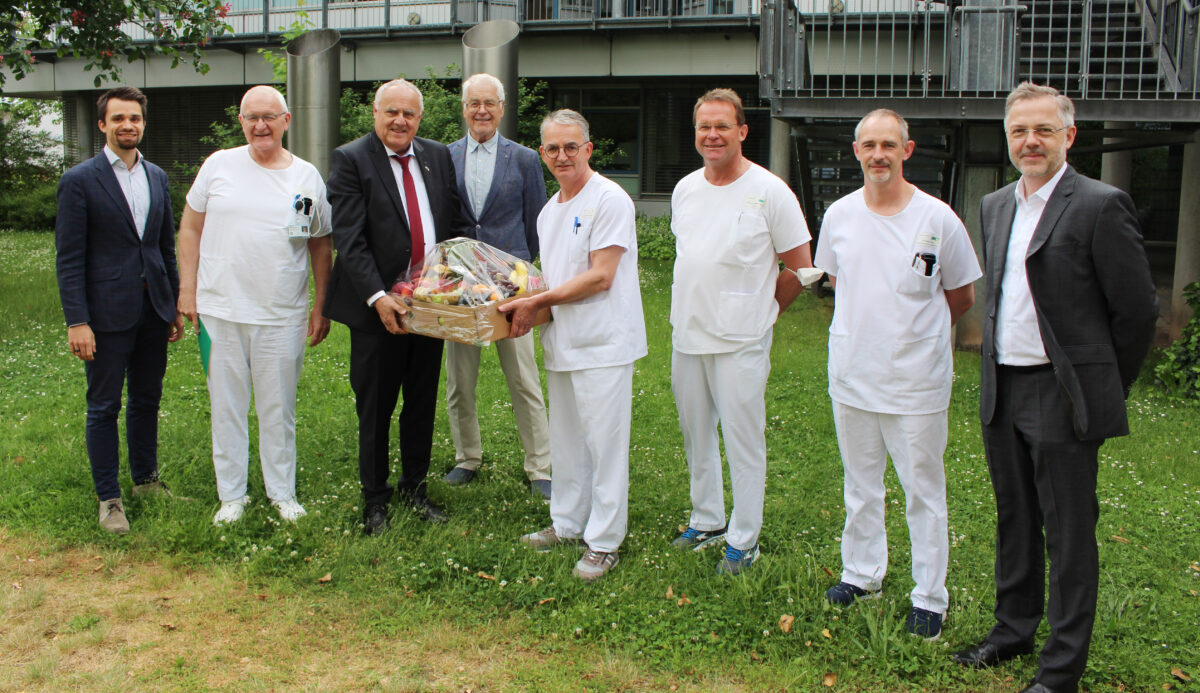 Vitamine für harte Zeiten: Rotary Club spendete zwei Jahre Obstkörbe