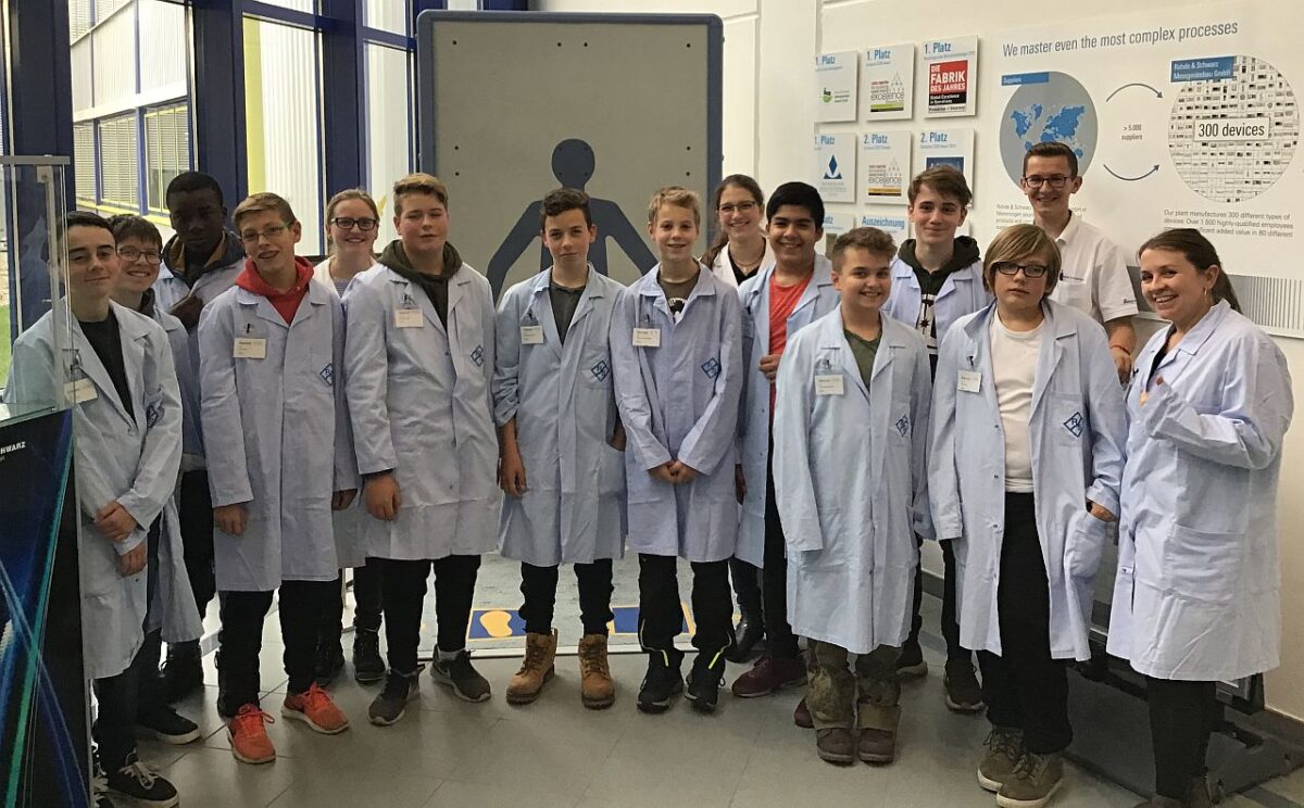 Technik-Checker-Camp bei der Constantia Pirk
