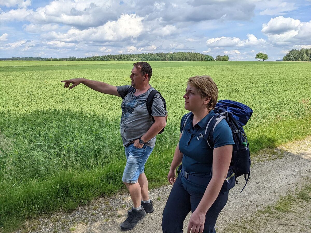 Wenn eine eine Reise tut – Abgeordnete erwandert ihre Heimat