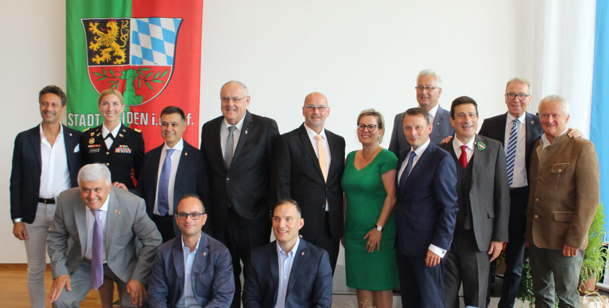 Weiden feiert seine Städtepartnerschaften