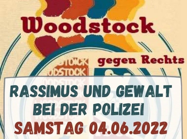 „Woodstock gegen Rechts“ in Weiden gegen Polizeigewalt