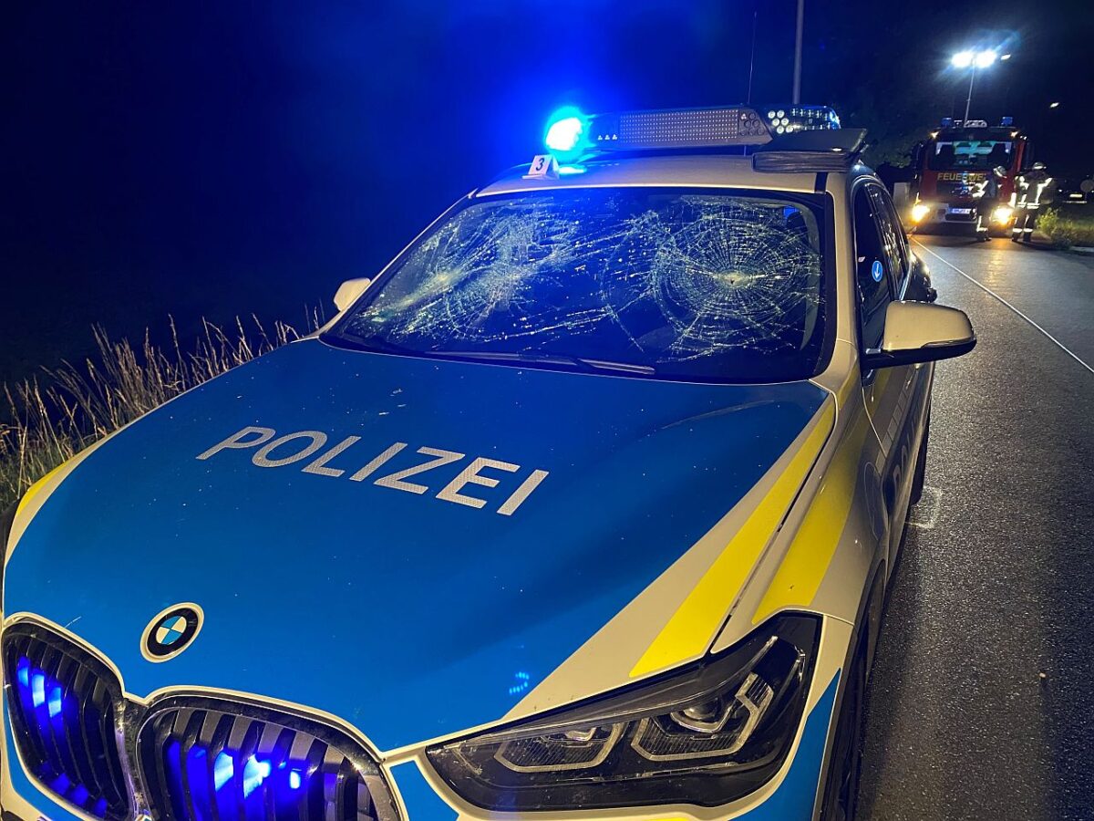 Gewalt gegen Polizei hat leicht abgenommen
