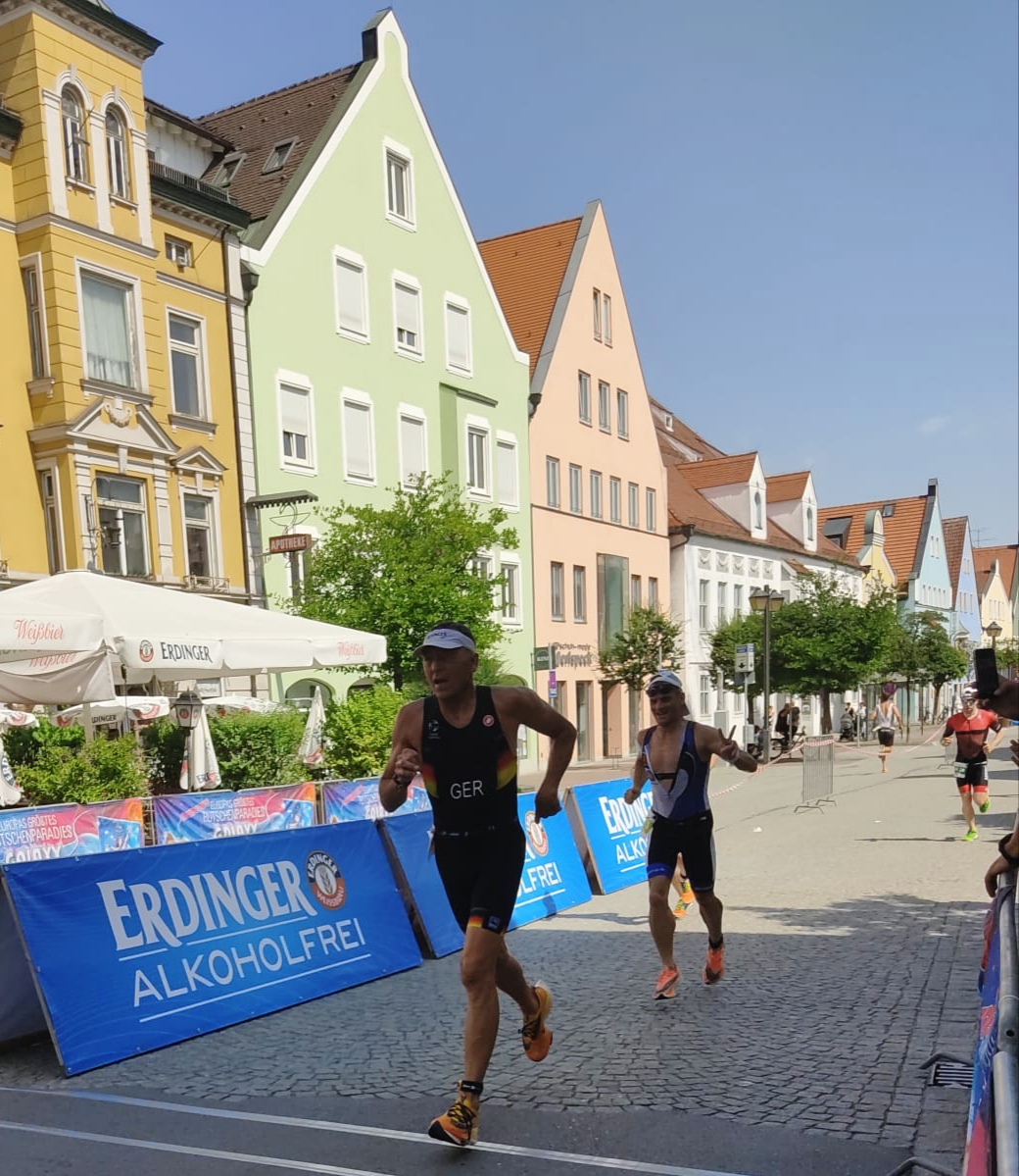 Pressather Stephan Pollert Bayerischer Meister im Sprint-Triathlon