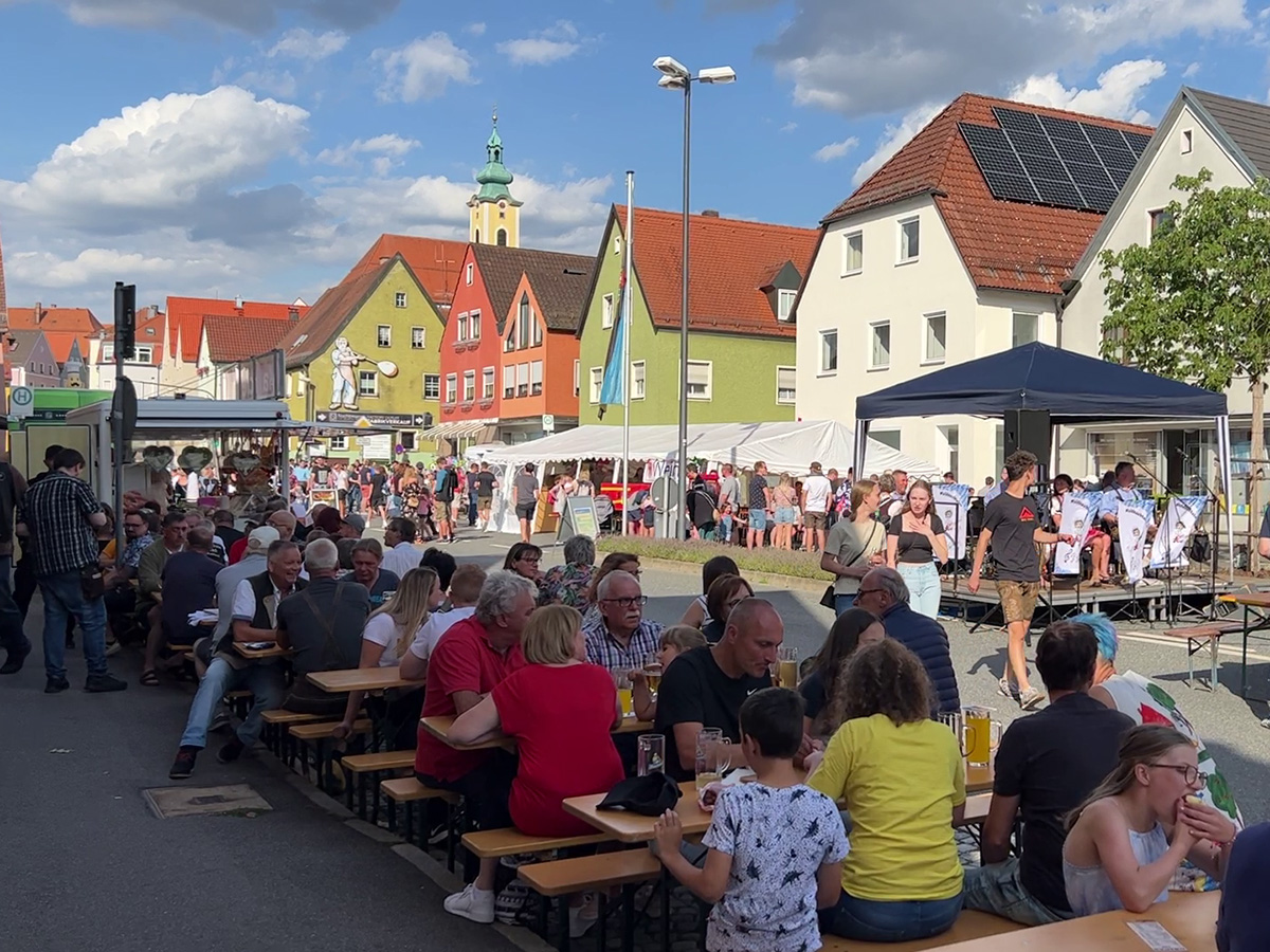 Nach zwei Jahren endlich wieder ein schönes Bürgerfest gefeiert