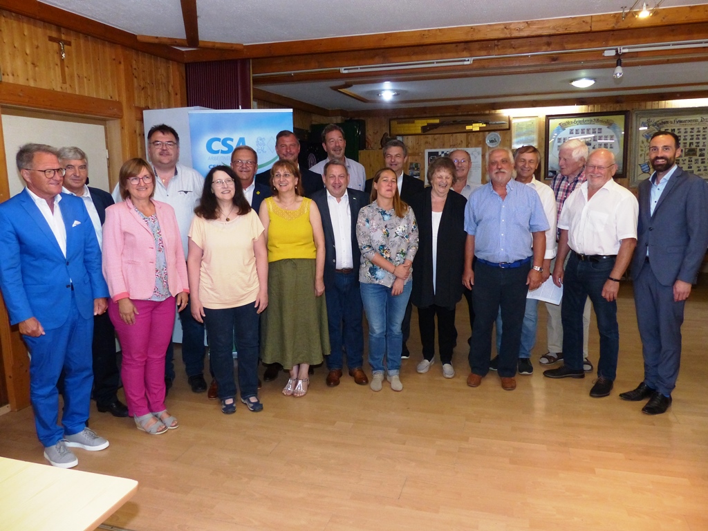 Er ist der „neue“ Bezirksvorsitzende der Oberpfälzer CSA