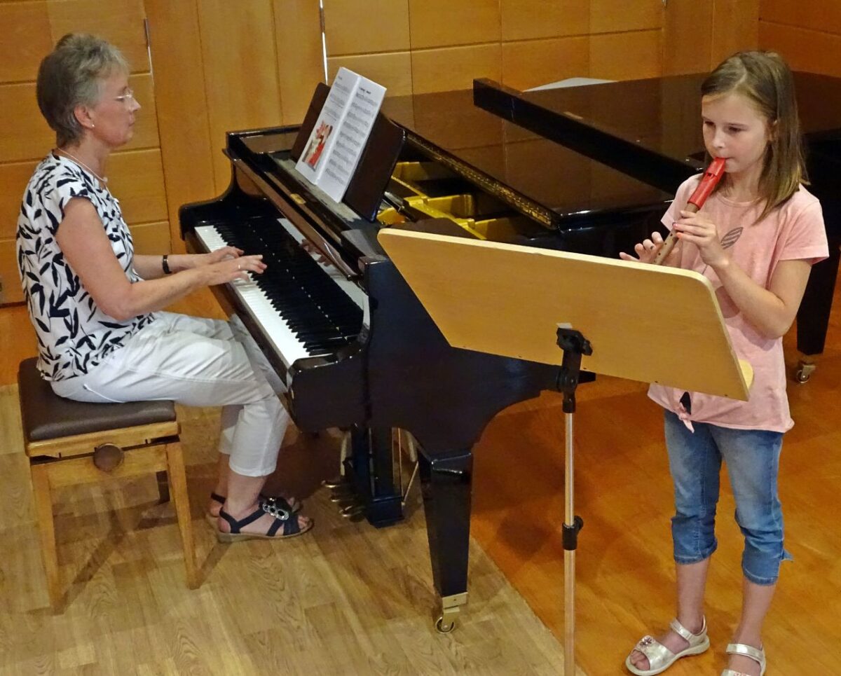 Freude an der Musik soll auch präsentiert werden
