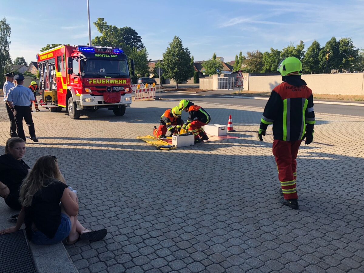 Feuerwehr Mantel beweist sich bei Leistungsprüfung