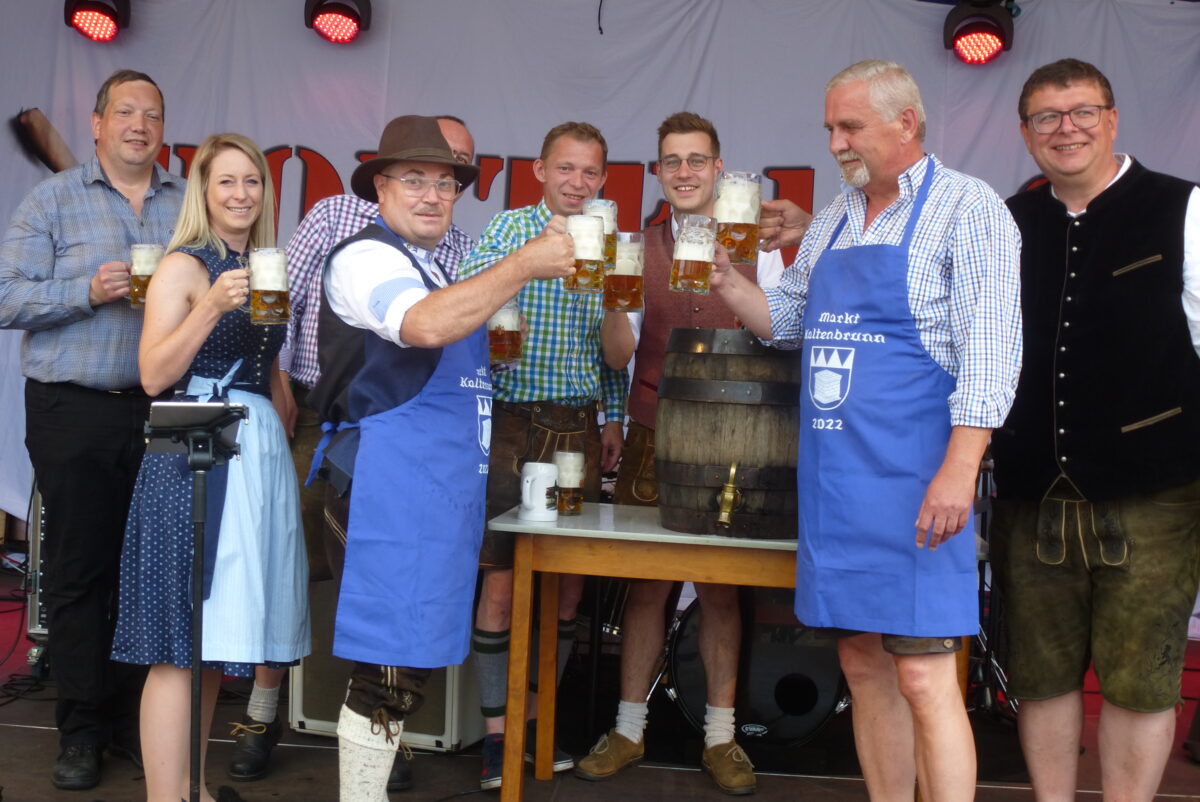 Internationale Gemeinschaft am Marktfest in Kaltenbrunn