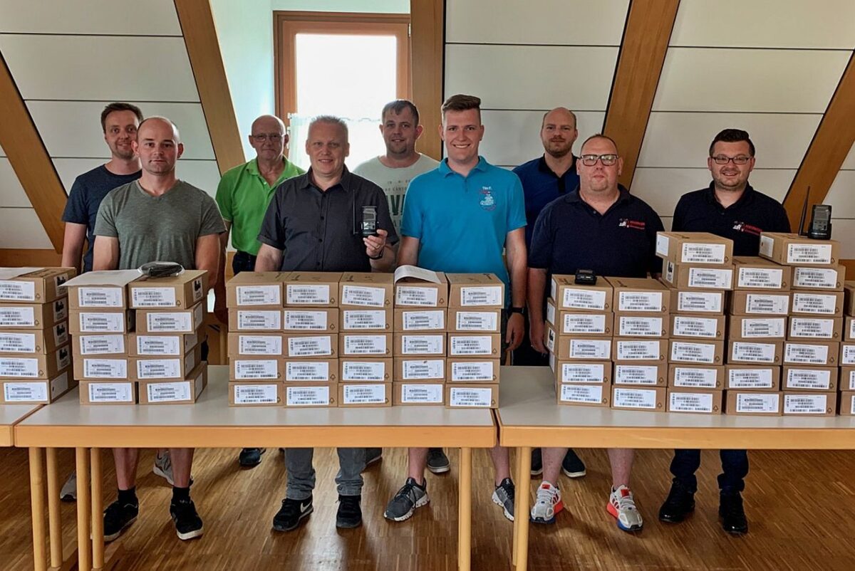 Feuerwehren in Kirchenthumbach erhalten digitale Pager