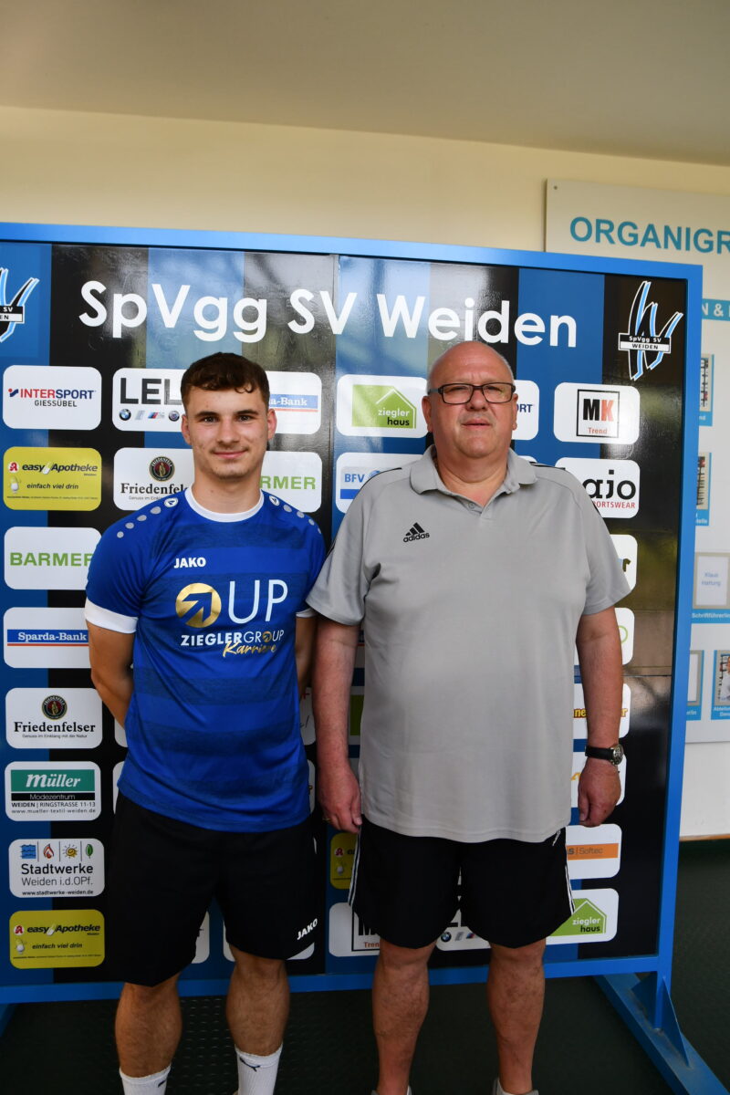SpVgg SV Weiden verpflichtet hoffnungsvolles Talent