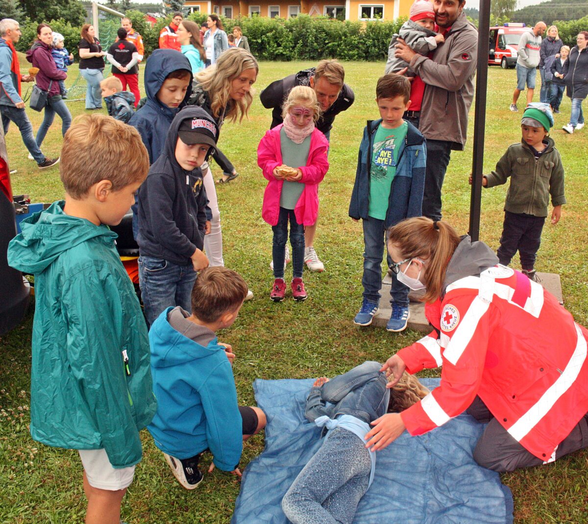 Grundschule Bechtsrieth: Schulfest mit Sicherheitstag