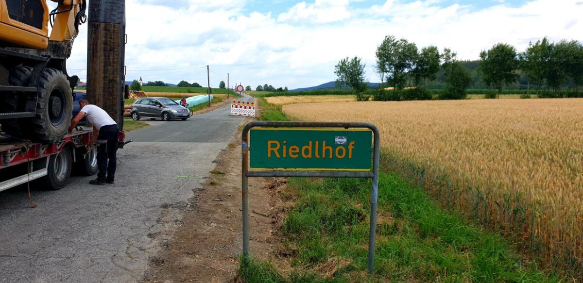 Wegen Straßenbauarbeiten: Strecke voll gesperrt