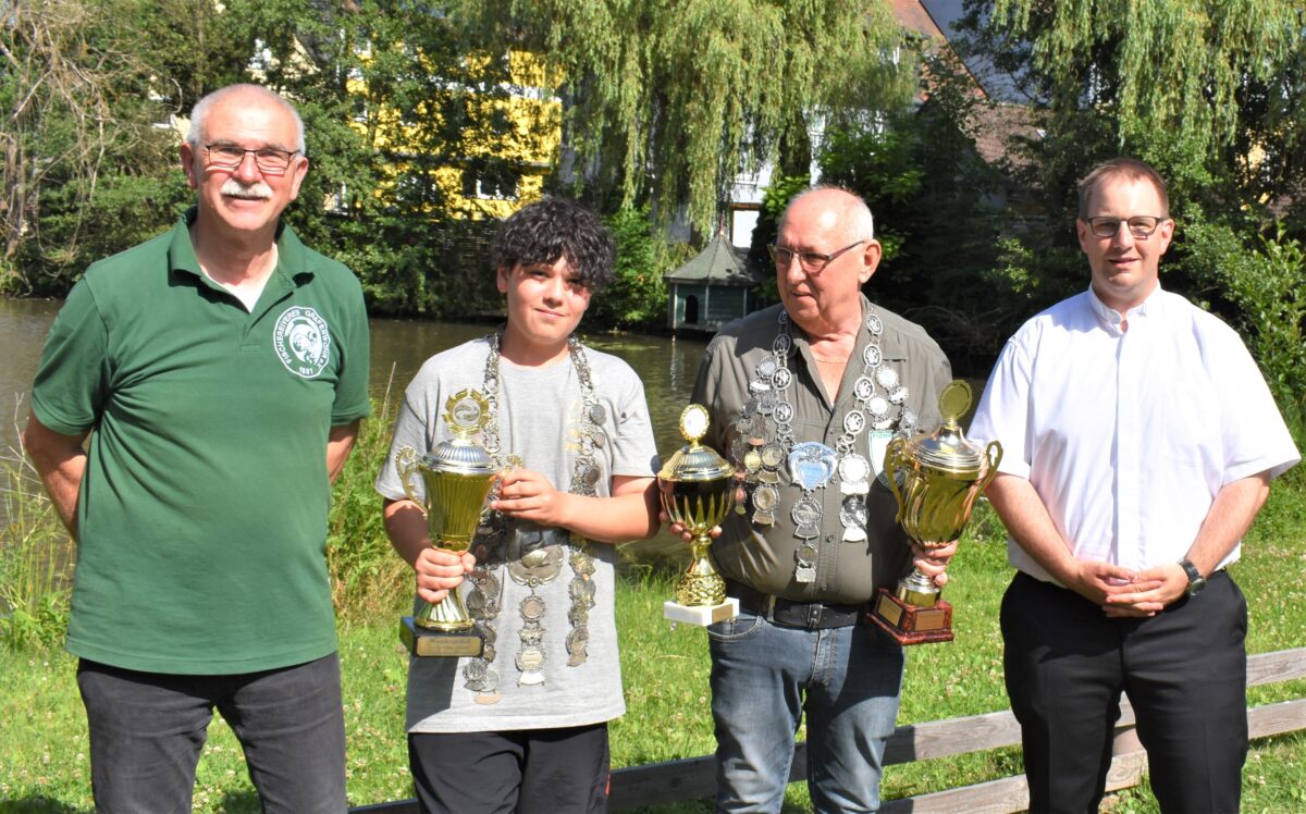 „Freudiges Beben“ beim Fischerfest mit Stadtmeister-Ehrungen