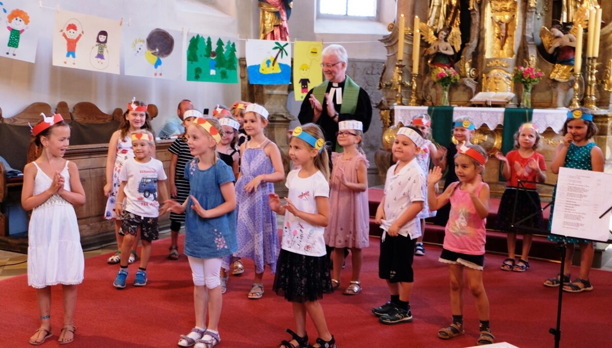 Evangelische Kirchengemeinde feiert Kinderfest