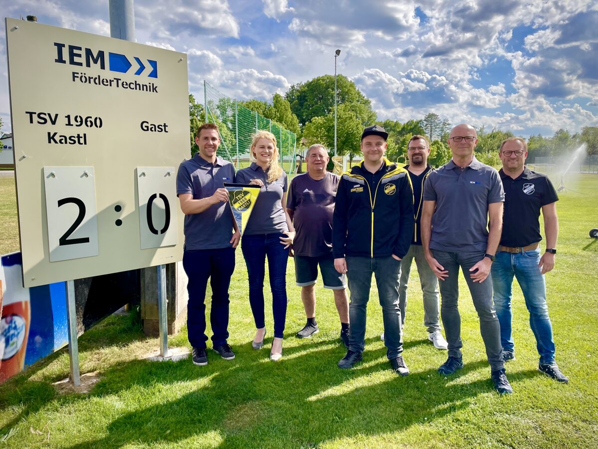 TSV Kastl hat eine neue Anzeigetafel