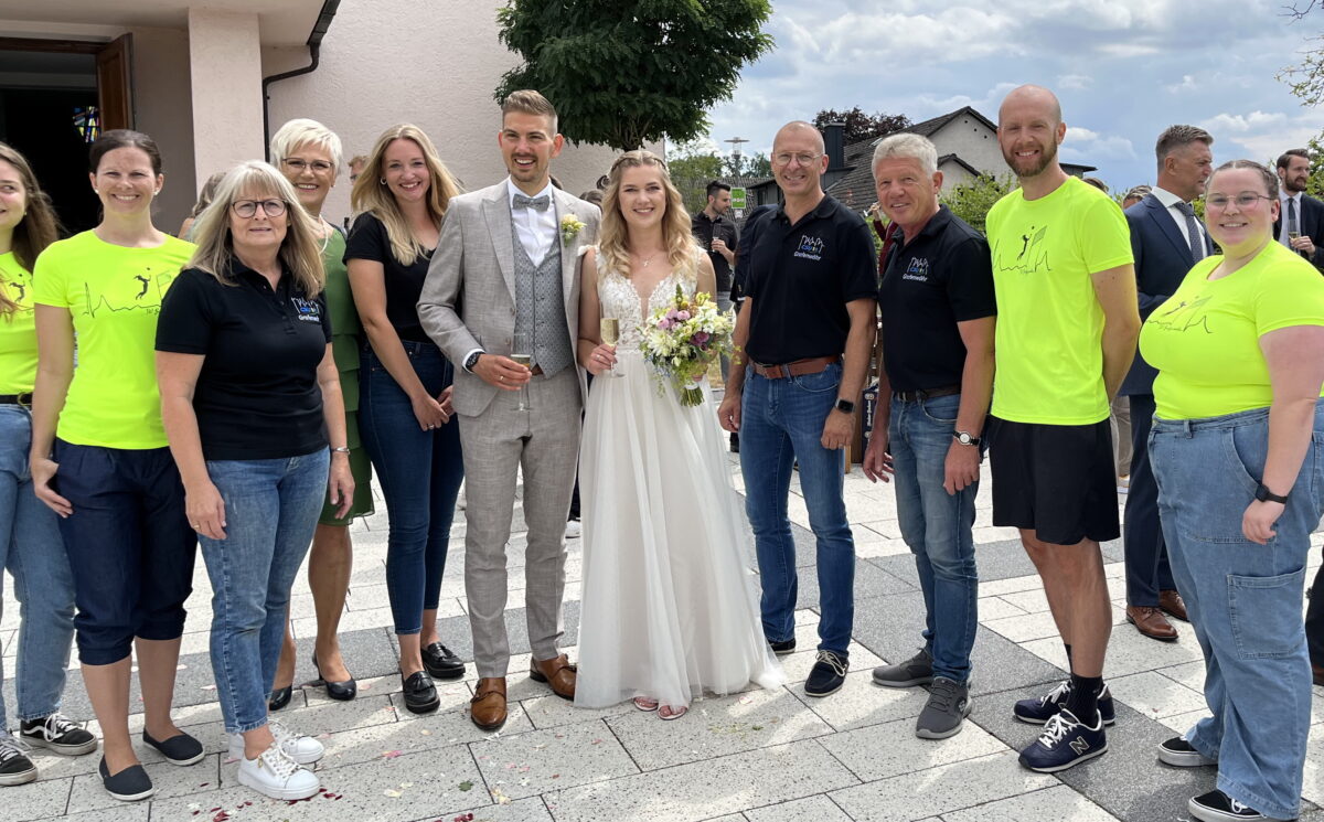 Kristina und Johannes Stauber gaben sich das Ja-Wort