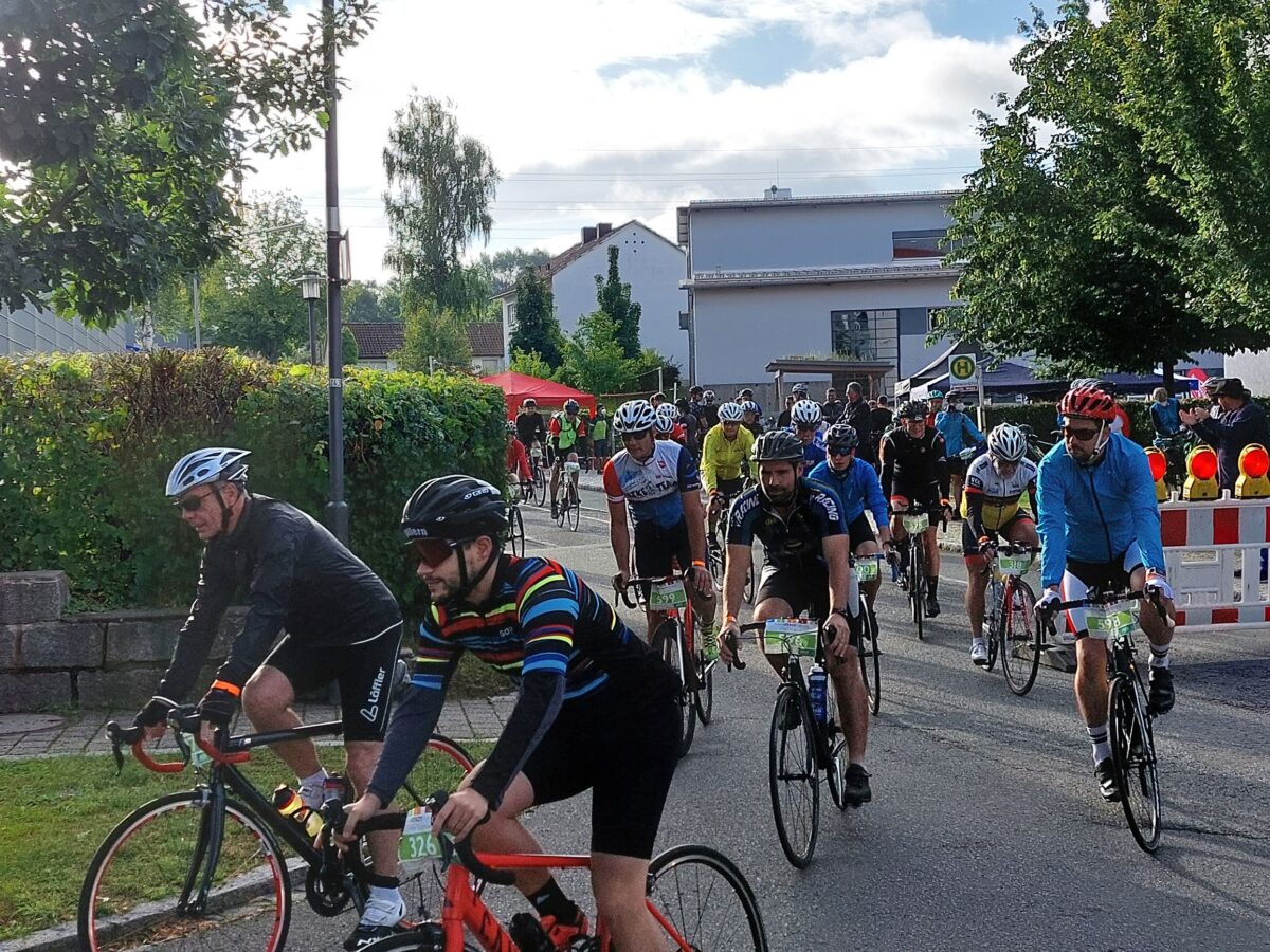 Radmarathon des VCC Pirk: Aus der Zoigltour wird die Grenzerfahrung