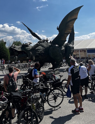BR-Radltour: Für „Flo“ Sammet waren es entspannte 600 Höhenmeter