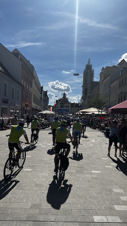 BR-Radltour: Hitzetag fordert die ersten Opfer