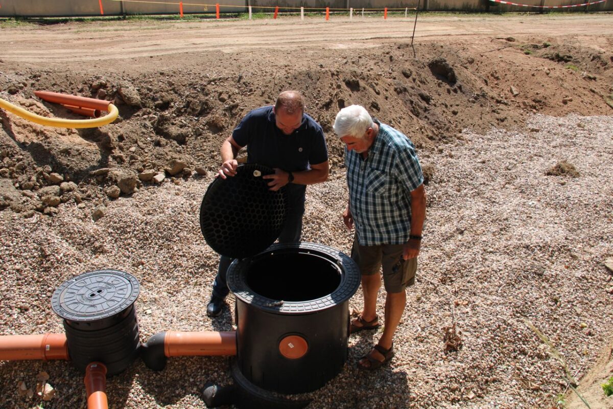 Ökologisch und nachhaltig – neue Beregnungsanlage bei der DJK Neustadt