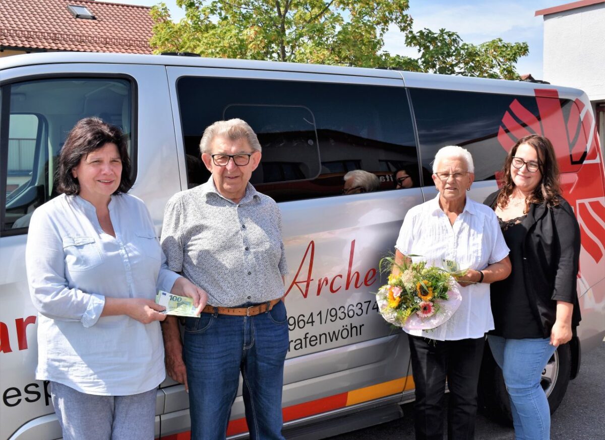 Spenden statt schenken zur Diamant-Hochzeit