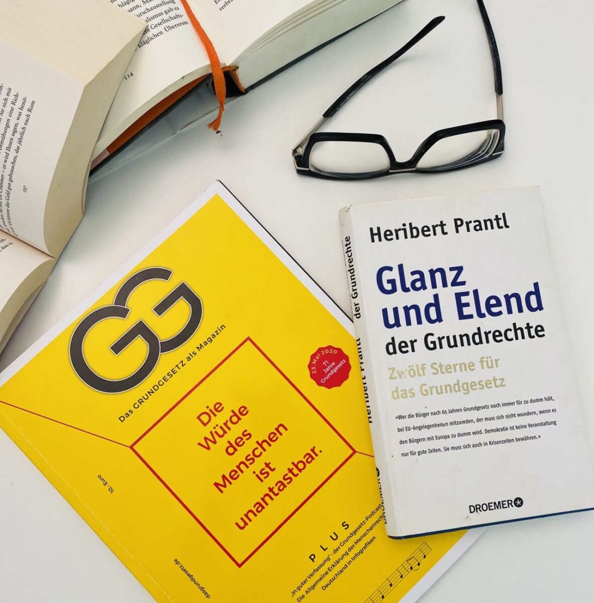 Büchersommer 2022: Eine Liebeserklärung an das Grundgesetz