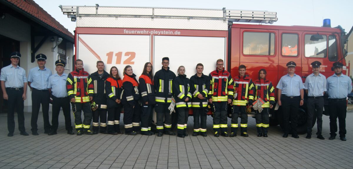 Junge Pleysteiner Feuerwehrler sind bereit für höhere Aufgaben