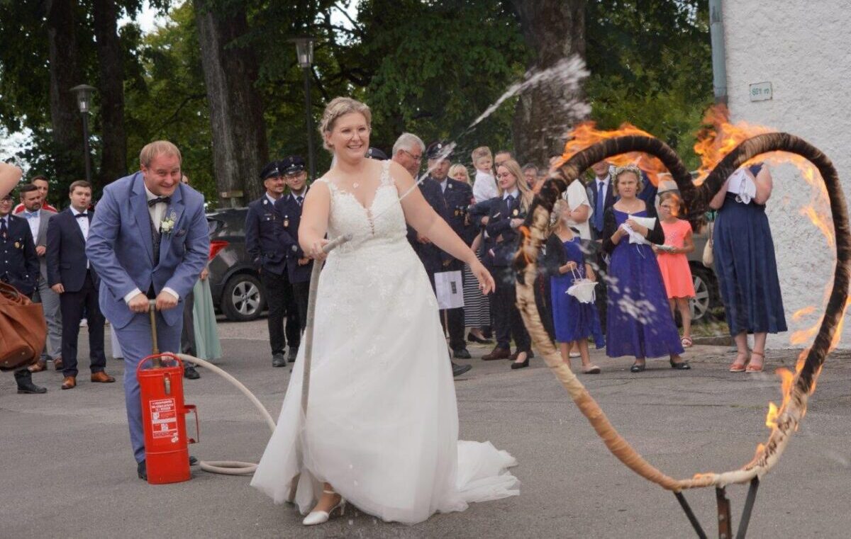 Die Feuerwehr war der Weg zum Glück