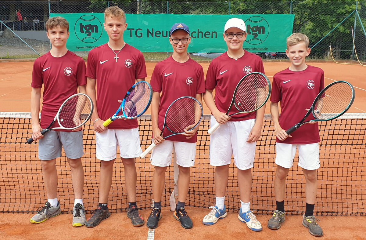 Tennistalente heimsen fünf Meisterschaften ein