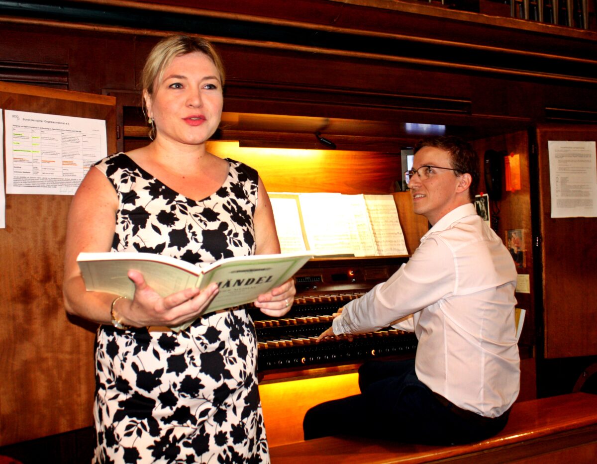 Beeindruckender Sopran und virtuoses Orgelspiel beim „Punkt 12“-Konzert