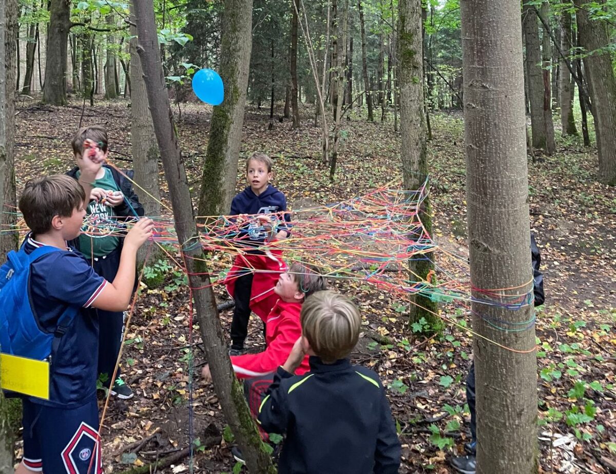 Der Wald wird zum Erlebnisspielplatz