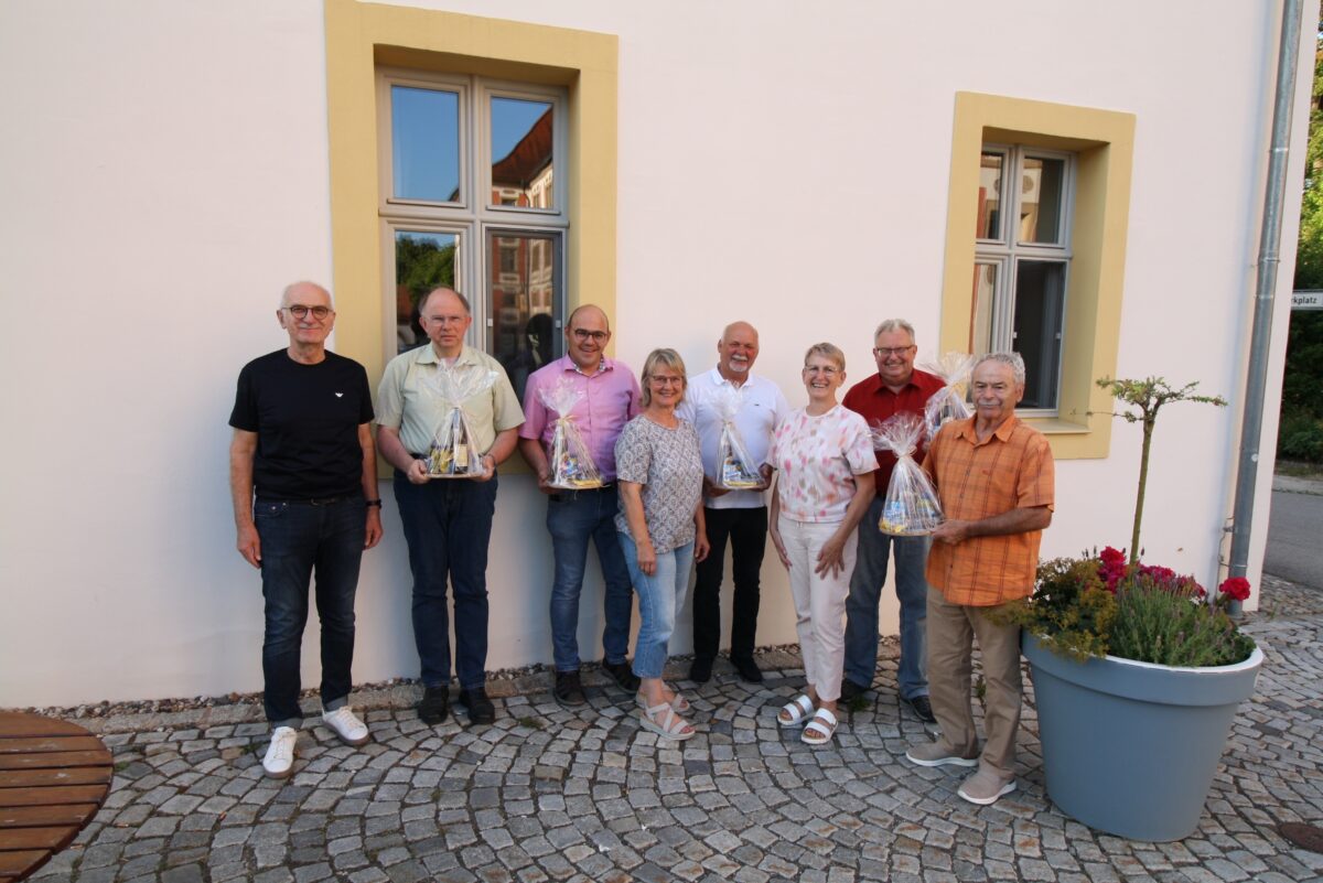 Hand in Hand durch Alter und nachlassender Gesundheit