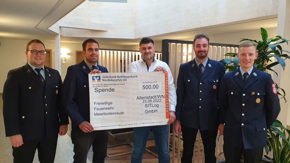 Firma SITLog hat ein Herz für die Feuerwehr