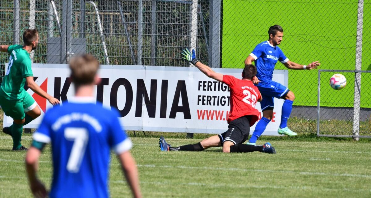 Bezirksliga Nord: Ein heißes Stadtderby, Luhe-Wildenau behält weiße Weste
