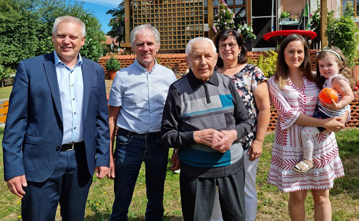 Josef Wagner ist der älteste Bürger der Marktgemeinde
