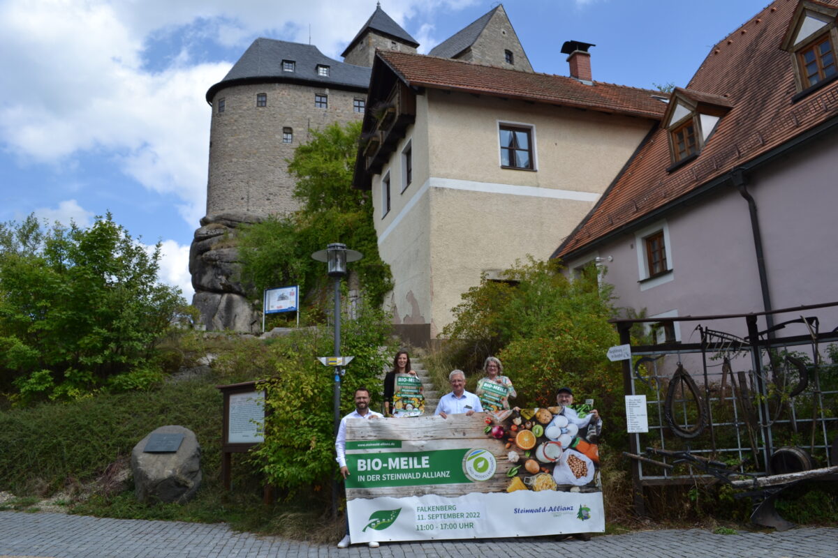 Bio-Meile Falkenberg: Wenn sich Rinderburger, Mohn und Beeren ein Stelldichein geben