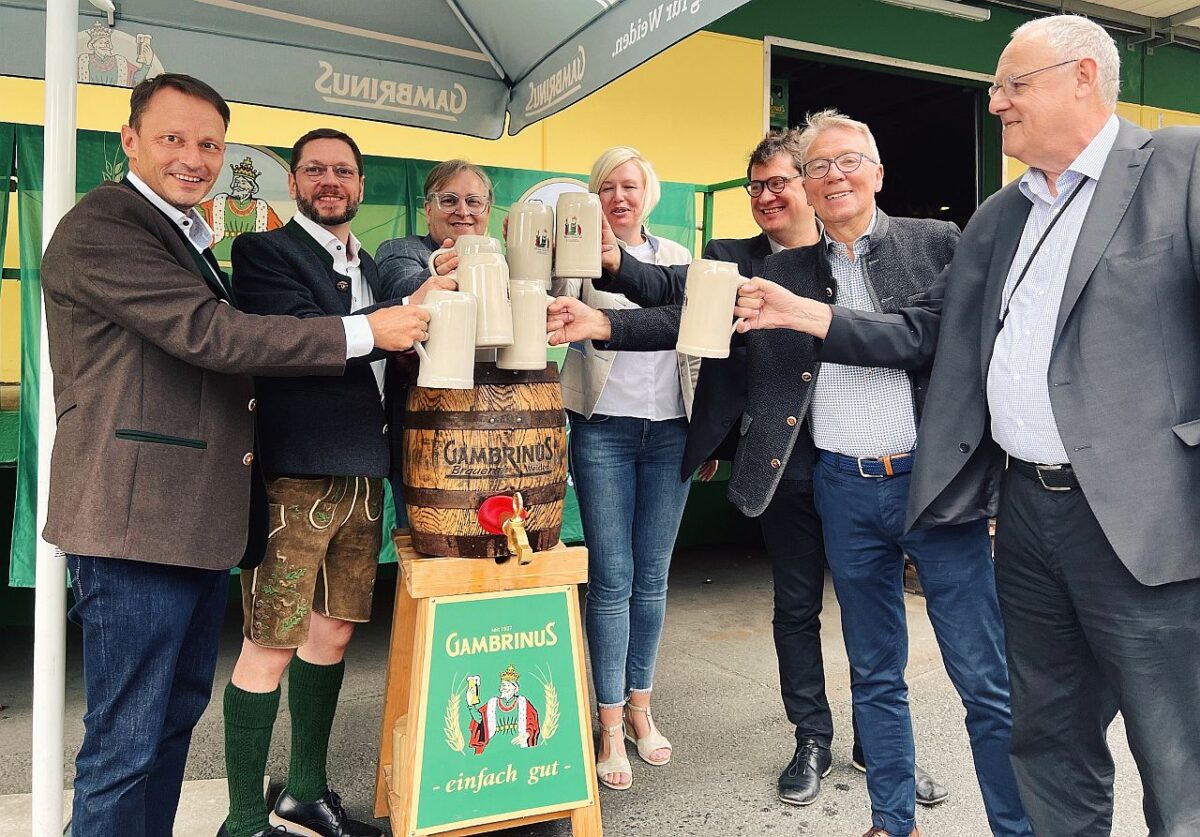 Gelungene Festbierprobe: Das Volksfest kann kommen