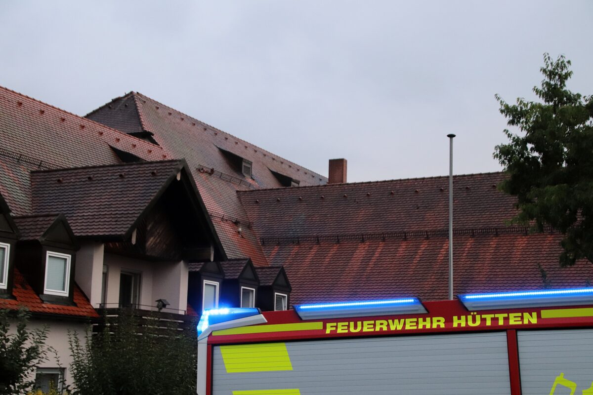 Blitz schlägt in Seniorenheim in Grafenwöhr ein