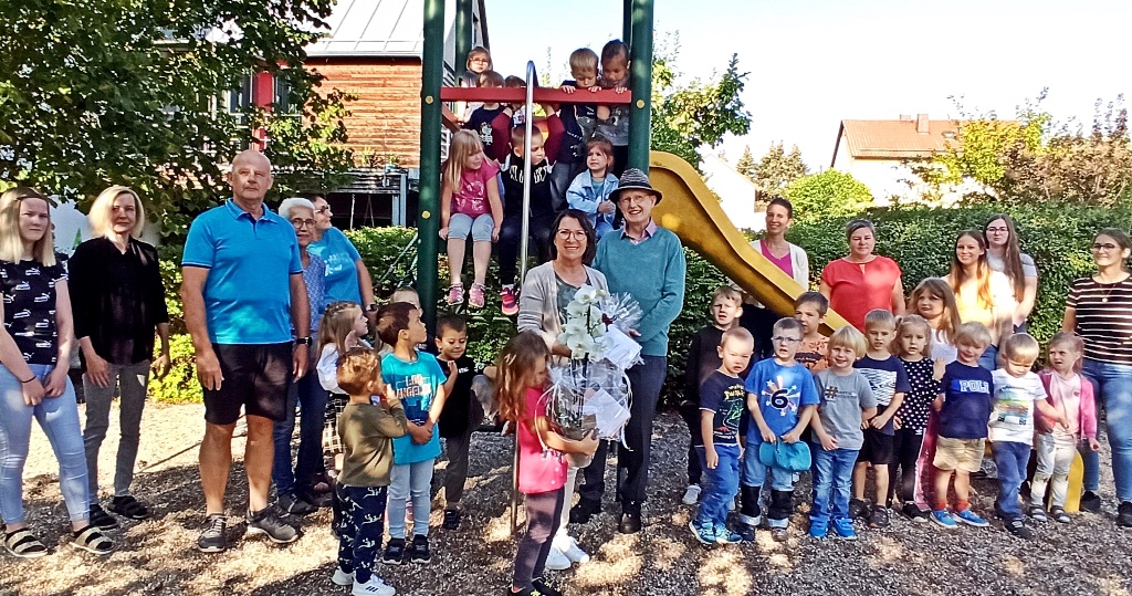 Kindergartenleiterin in Rothenstadt seit 40 Jahren dabei