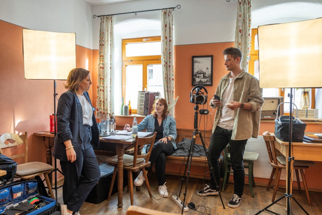Kinofilm in der Oberpfalz: Christina Baumer castet für „Hundslinger Hochzeit“