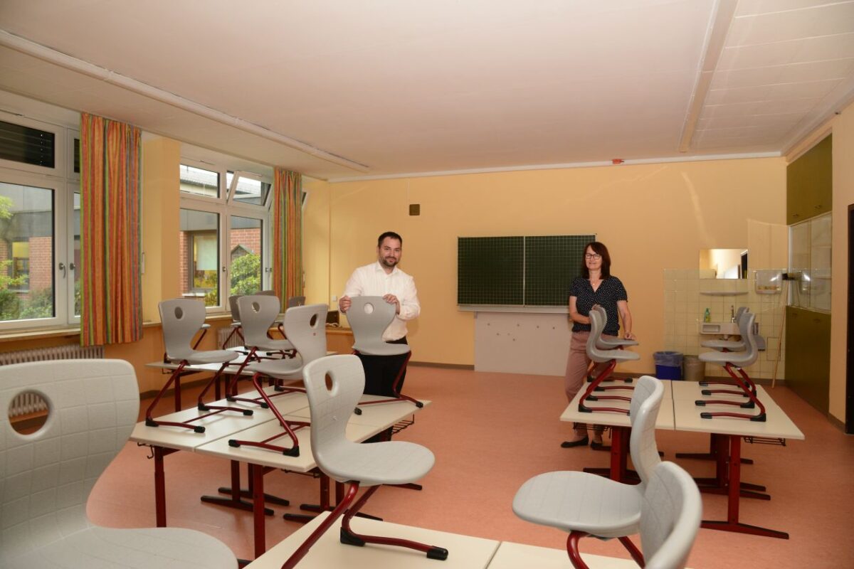 Extra Platz geschaffen für einen gelungenen Start ins Schulleben